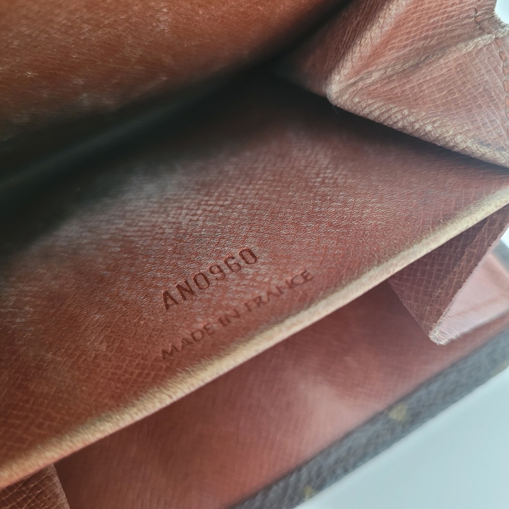 Louis Vuitton Monogram Portefeuille Elise Trifold Wallet Brown AN0960 Vintage - Picture 8 of 15
